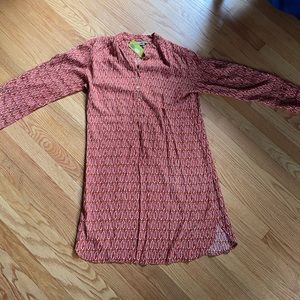 NWT Rock Flower Paper Dress